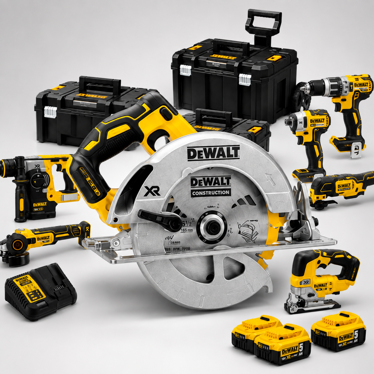 DeWalt 18V XR — Kit 5 Piezas — detalle 4